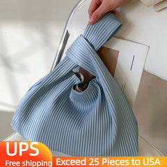 Small Hobos Tote Bag Spring Solid PU Leather Top Handle Bags Women