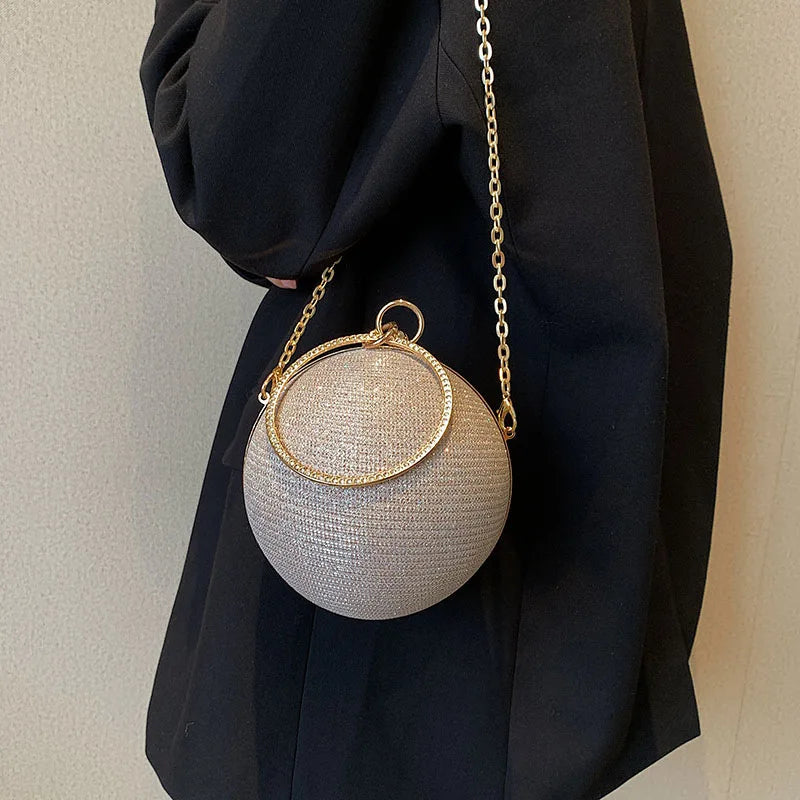 Retro Diamond Chain Bag Women's Handbag