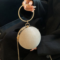 Retro Diamond Chain Bag Women's Handbag