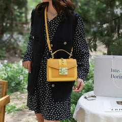 Vegan Leather Crossbody Bag Women Messenger Tote High Quality