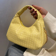 Woven Purses Handbags Women Shouler Crossbody Bags Chain Messenger Totes High