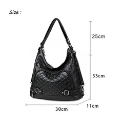 Leather Women Bags Tote Top-Handle Shoulder Crossbody Bag for Ladies