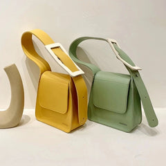 Women's Leather Shoulder Bag Handbag Purses Travel Totes Ins Bag