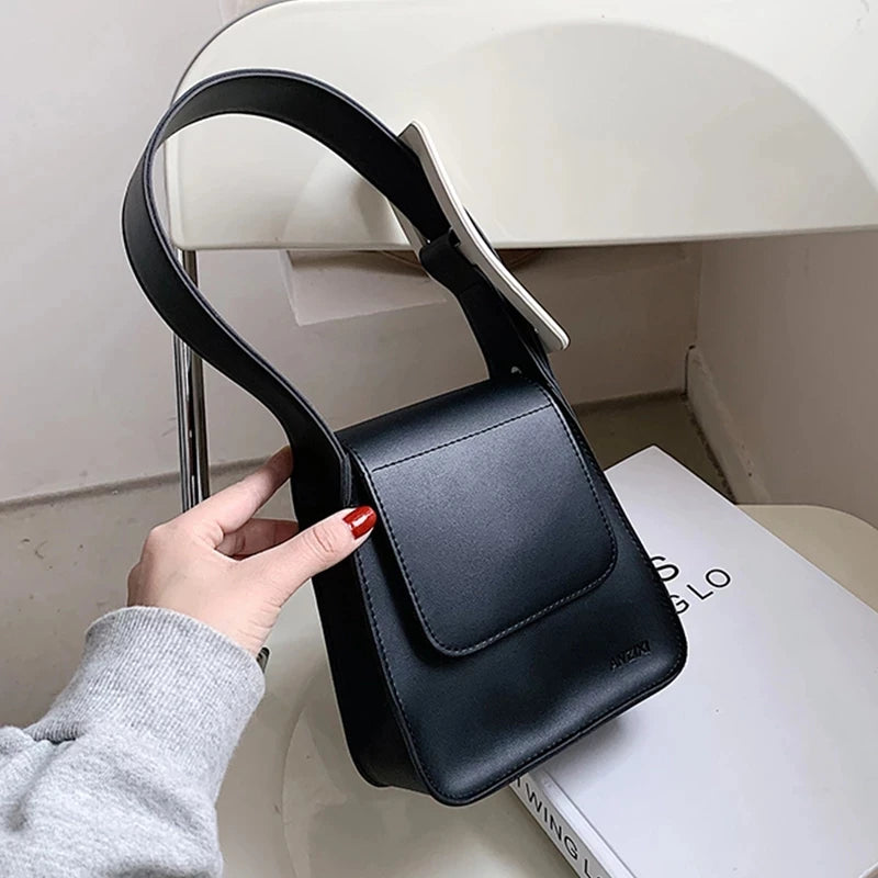Women's Leather Shoulder Bag Handbag Purses Travel Totes Ins Bag