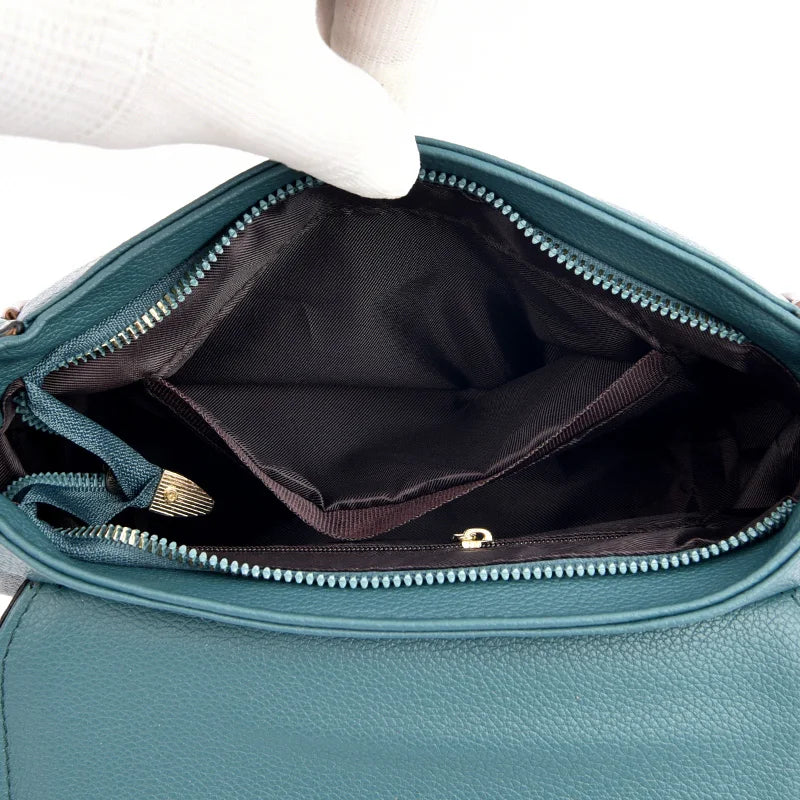 Casual Shoulder Bag Women's High PU Leather Crossbody Wallet