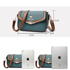 Casual Shoulder Bag Women's High PU Leather Crossbody Wallet