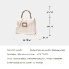 Leather Shoulder Bags Women High Ladies Small Crossbody Bags