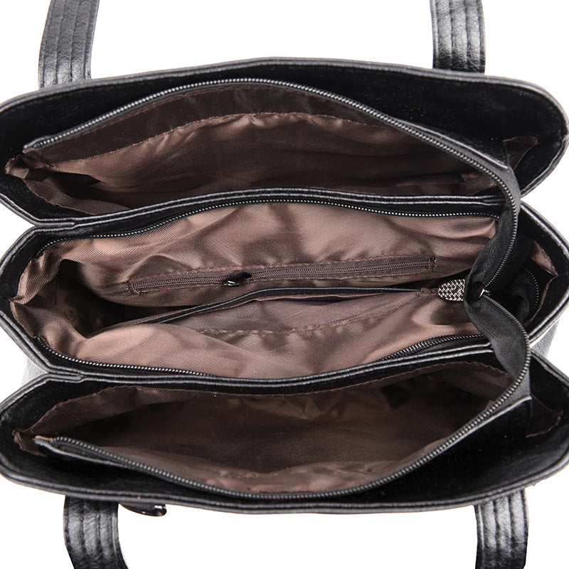 Women Crossbody Bag Leather Shoulder Casual Ladies Handbags