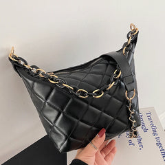 Women Hobos Bags Shoulder Crossbody Bag Chains