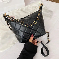 Women Hobos Bags Shoulder Crossbody Bag Chains
