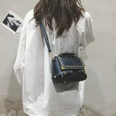 Rivet Crossbody Bag for Women Shoulder Bag