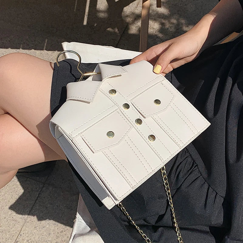 Summer Women's Tote Bag Chain Shoulder Messenger High-quality PU Leather