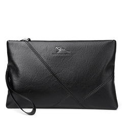 Men Wallets Casual Business Clutch Bag Zipper Envelope Long Wallet