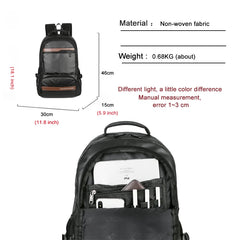 Men's Business Laptop Backpack Waterproof School Bag
