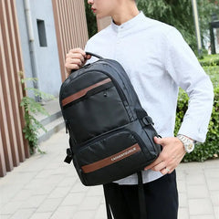 Men's Business Laptop Backpack Waterproof School Bag