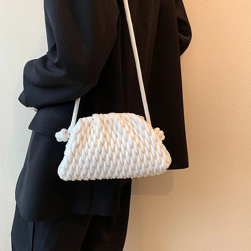 Women's Embroidered Thread Messenger Bag Crossbody Clutch Hobos Sac