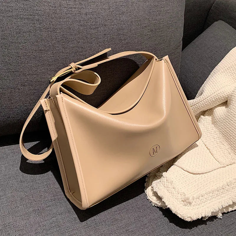 Soft Leather Crossbody Shoulder Bag