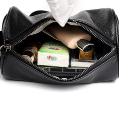 Leather Ladies Shoulder Bag Soft Cowhide Women Handbag Crossbody Bag