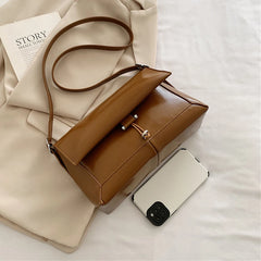 Spring Women Crossbody Bag Top PU Leather Flip Shoulder Bag