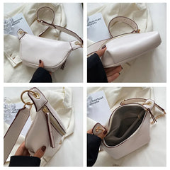 Leather Waist Bag Women Fanny Pack Female Chest Belt Bag