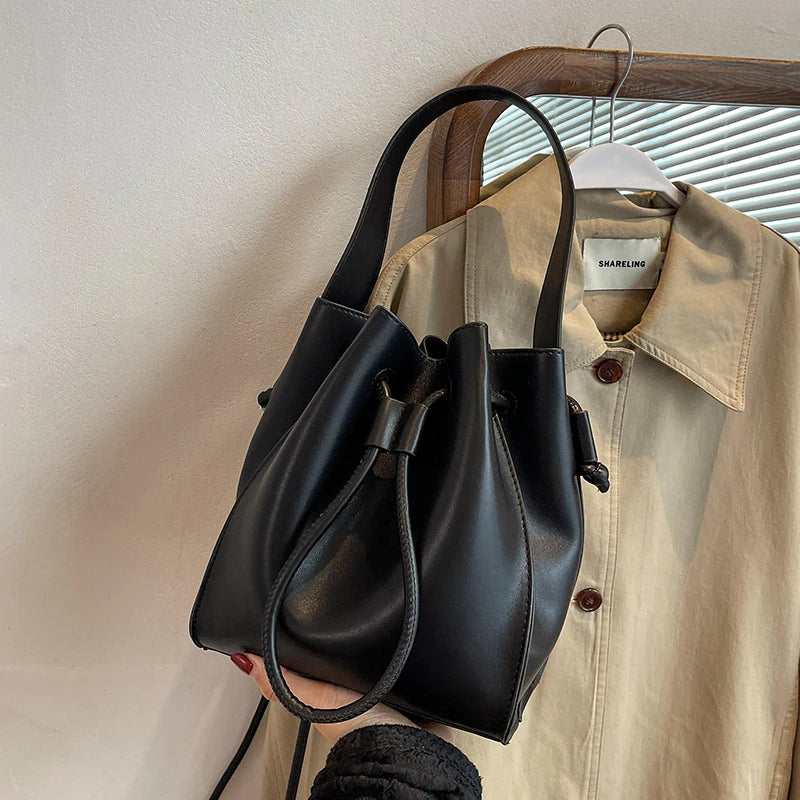 Woman Bucket Bag TOTE Bags with Mini Purse Lady Shoulder Bag Woman Handbag