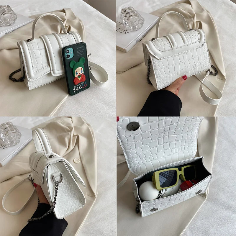 Retro Women Leather Shoulder Bag Crossbody Totes