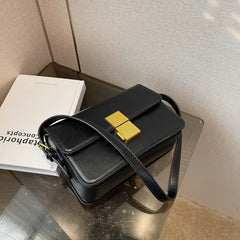 Retro Female Underarm Shoulder Purse High Leather Crossbody Bag
