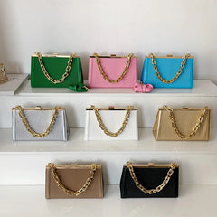 Pink Shoulder Bag Party Crossbody Chain Axillary Bag
