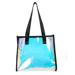 Women PVC Waterproof Totes Travel Shoulder Bags