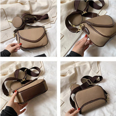 Leather Hobo Crossbody Shoulder Bag for Women