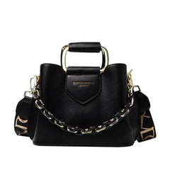 Women's Pu Leather Bucket Bag Crossbody Shoulder Bags