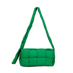 Casual Solid Shoulder Bag for Women, Square Messenger Bag
