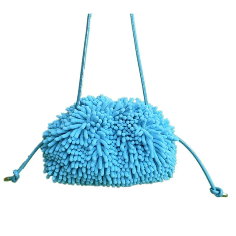Plush Cloud Bag Women Shoulder Bag Dumpling Crossbody Messenger Bags