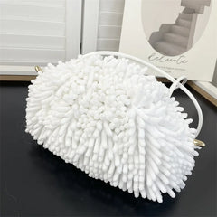 Plush Cloud Bag Women Shoulder Bag Dumpling Crossbody Messenger Bags
