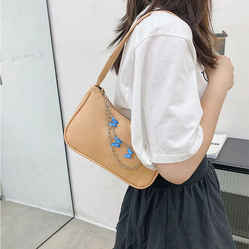 Chain Handbag for Women Armpit Bag Ladies Shoulder Bag