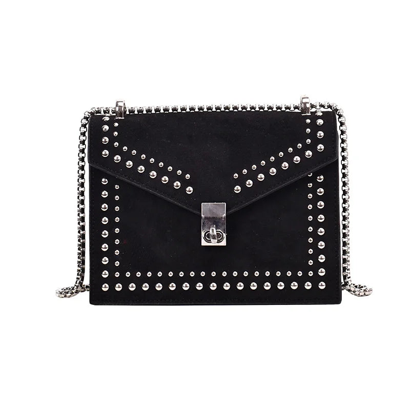 Rivet Crossbody Bags for Women Small Purses