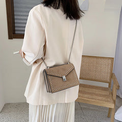 Rivet Crossbody Bags for Women Small Purses