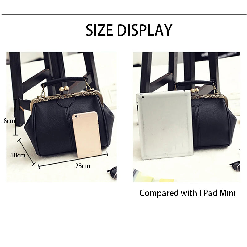 PU Leather Shoulder Messenger Bag Crossbody Bag Armpit Purse Shopping Bag