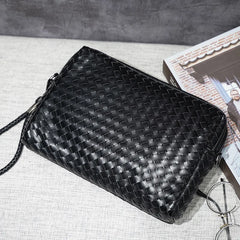 Cowhide Leather Top Handle Bag Men High Capacity Outdoor Handbag