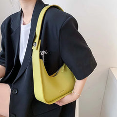 Lemon Shoulder Bag Women Leather Crossbody Satchels Handbag
