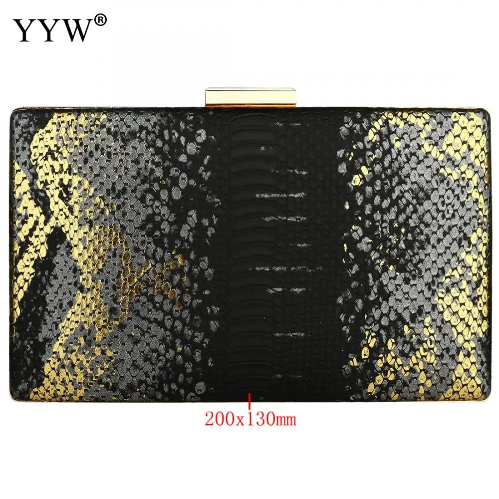 Women's Box Shoulder Messenger Bag Evening Clutch Purse