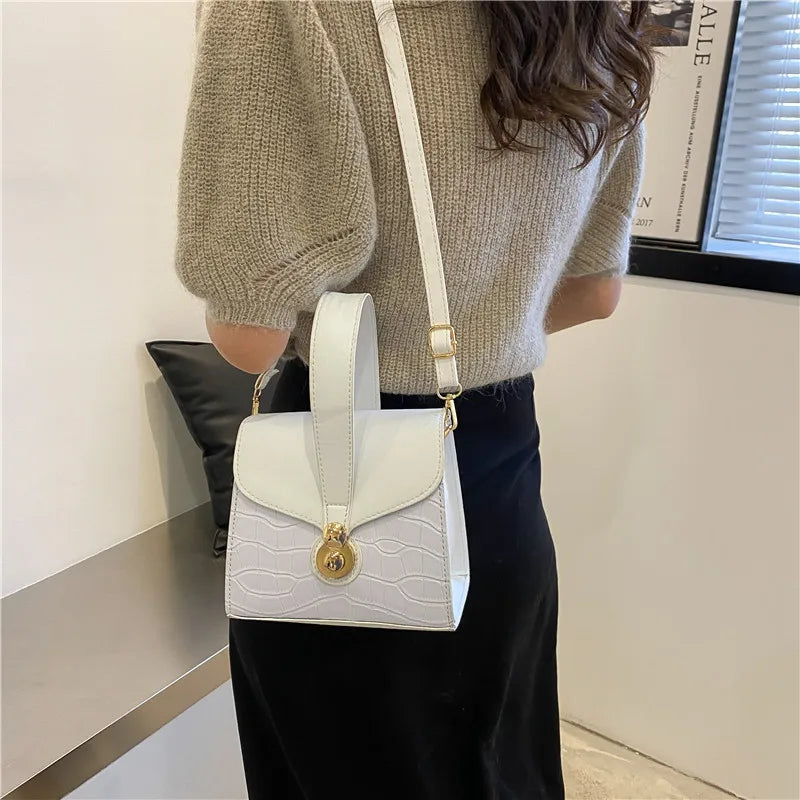 Women's Leather Crossbody Shoulder Bag Satchel Handbag