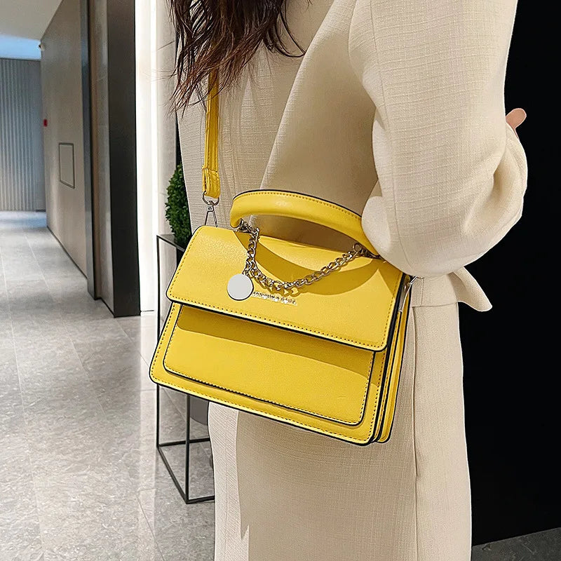 Women Crossbody Messenger Bag Travel Chain Tote Shoulder Handbag Purse