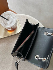 Retro Floral Shoulder Bag Leather Crossbody Tote for Women