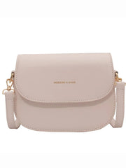Women's Pu Leather Shoulder Bag Flap Crossbody Solid