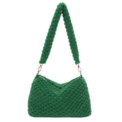 Plush Shoulder Bags for Women Winter Armpit Bag Purses and Handbags