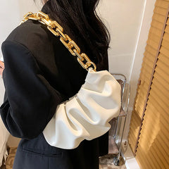 Thick Chain Shoulder Bag for Women