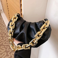 Thick Chain Shoulder Bag for Women