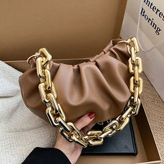 Thick Chain Shoulder Bag for Women