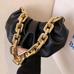 Thick Chain Shoulder Bag for Women